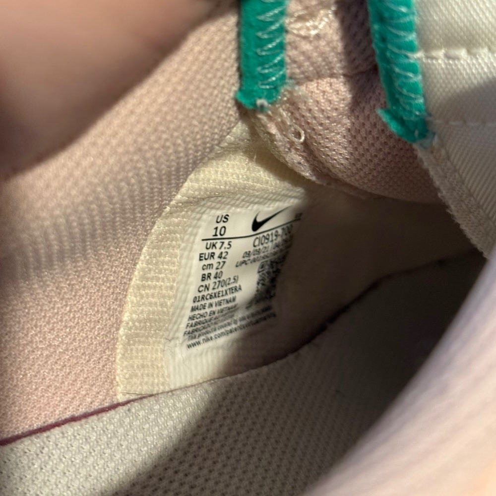 Nike Air Force 1 Shadow Pale Ivory Celestial Gold Pastel Womens 10 CI0919-101 - Picture 2 of 11